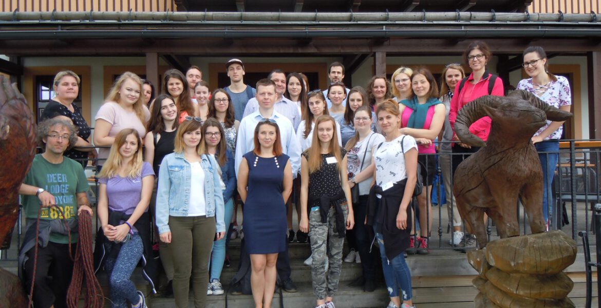 Studenci 2 roku Filologii czeskiej na warsztatach językowych  w Republice Czeskiej