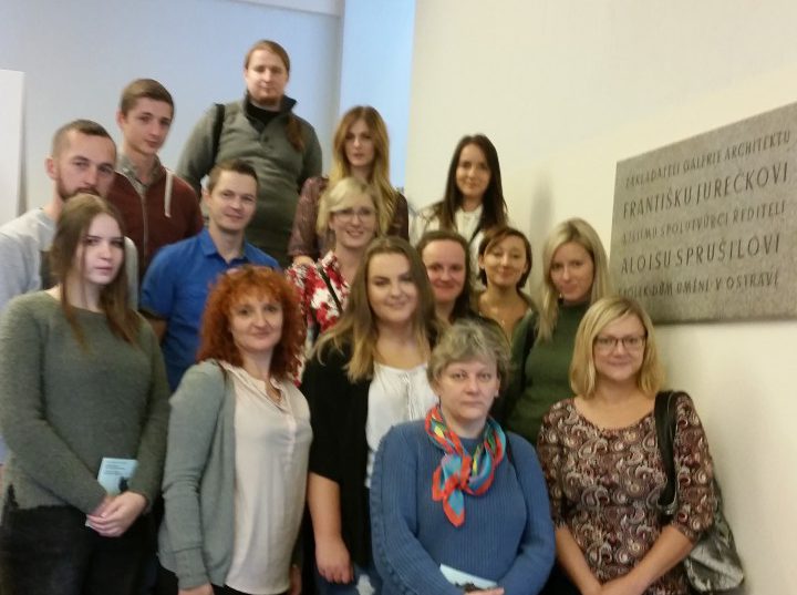 Studenci Filologii czeskiej na wycieczce w Ostrawie