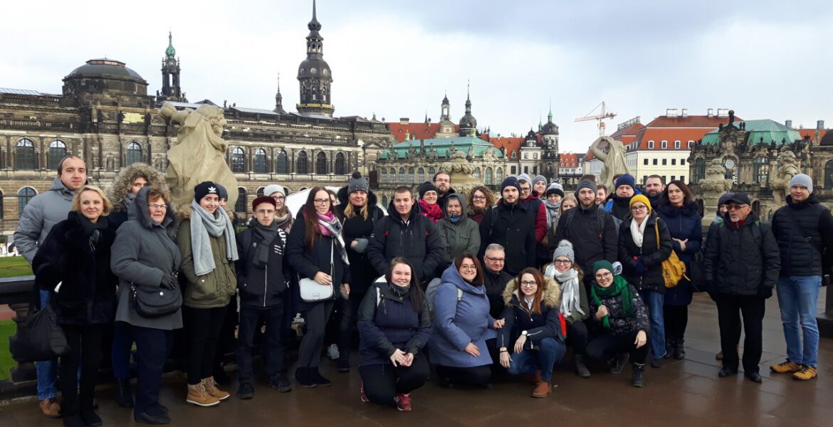 Studenci germanistyki w Dreźnie