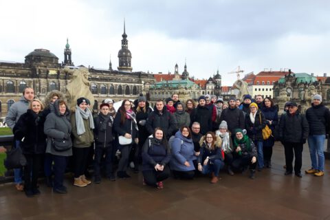 Studenci germanistyki w Dreźnie